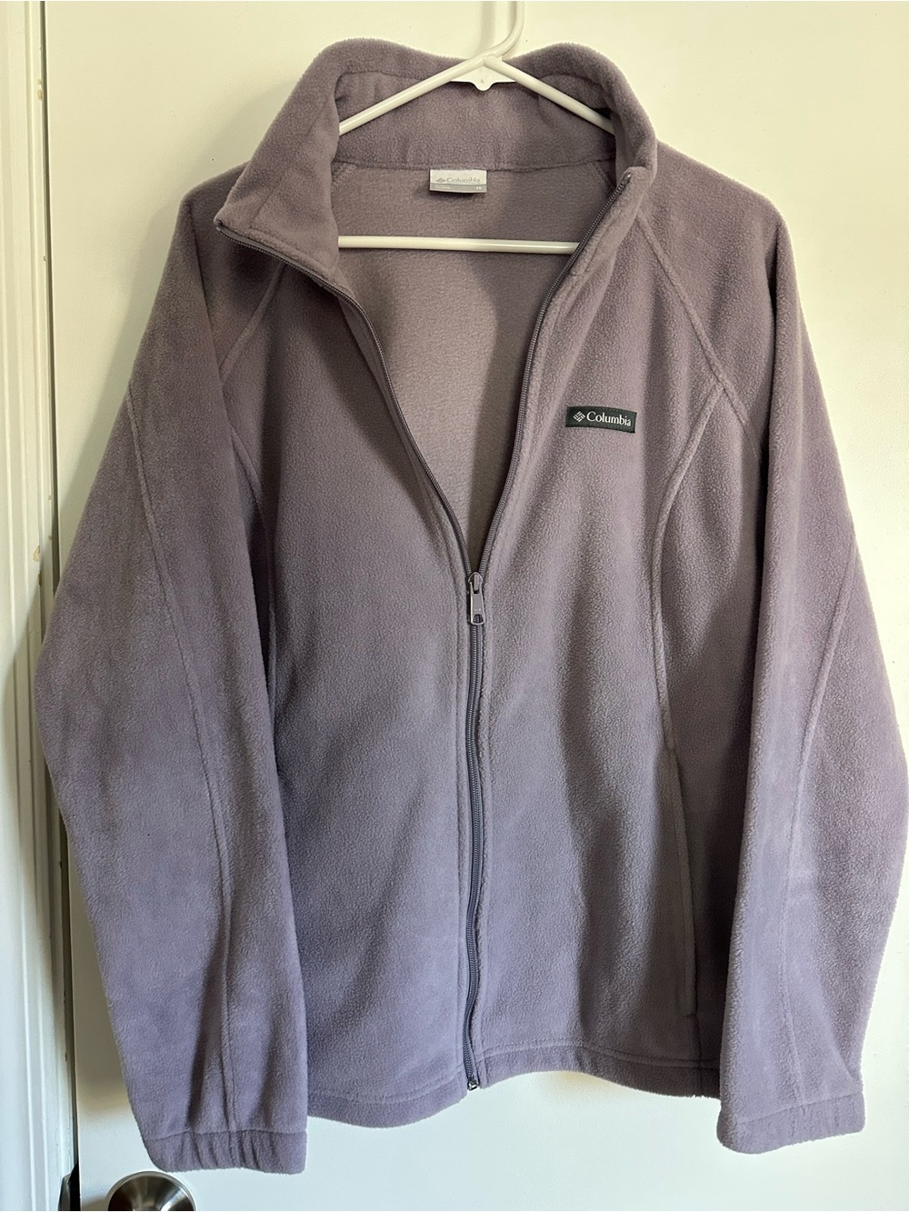 Columbia Lavender Zip-Up Fleece Jacket - Picture 3 of 4
